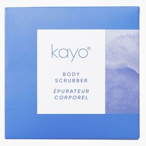 Kayo Body Scrubber Exfoliating Shower Brush Sensitive Skin NWT